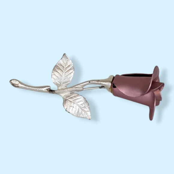 (2/$20) V. Avon Rose Brooch - Picture 2 of 7